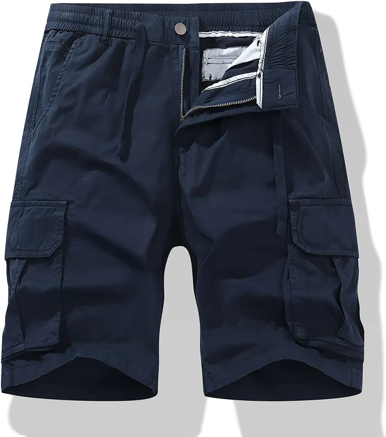 MIDOO Mens Shorts 7 Inch Slim Fit Hiking Cargo Shorts Lightweight Outdoor Work Active Athletic Performance Tactical Shorts