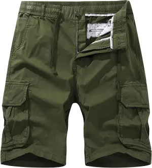 MIDOO Mens Shorts 7 Inch Slim Fit Hiking Cargo Shorts Lightweight Outdoor Work Active Athletic Performance Tactical Shorts