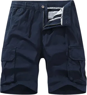 MIDOO Mens Shorts 7 Inch Slim Fit Hiking Cargo Shorts Lightweight Outdoor Work Active Athletic Performance Tactical Shorts