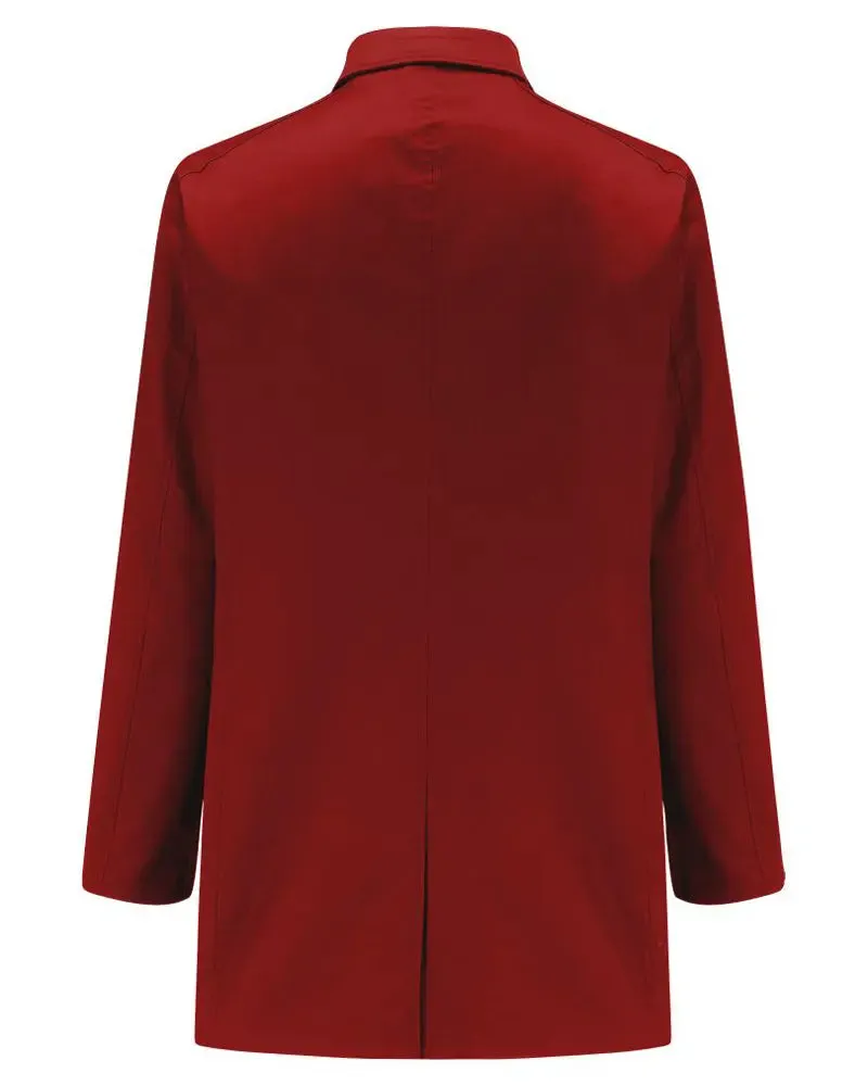 Montague Reversible Mac - Red / Black