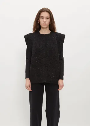 Mouton Shell — Black Melange