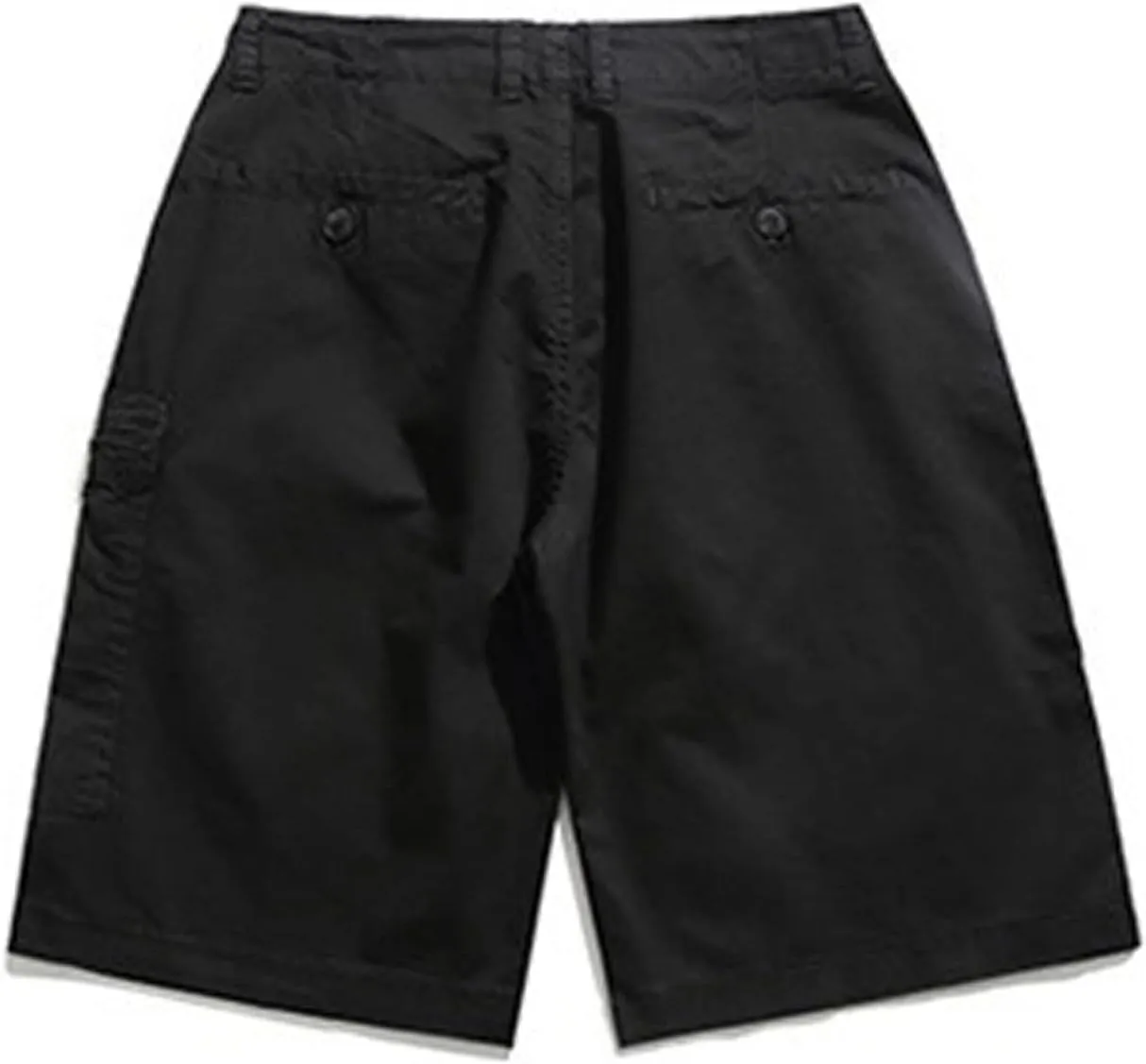 Muscularfit Mens Cotton Shorts with Pockets Summer Regular and Big & Tall Cargo Shorts Slim Fit Outdoor Sport Linen Shorts