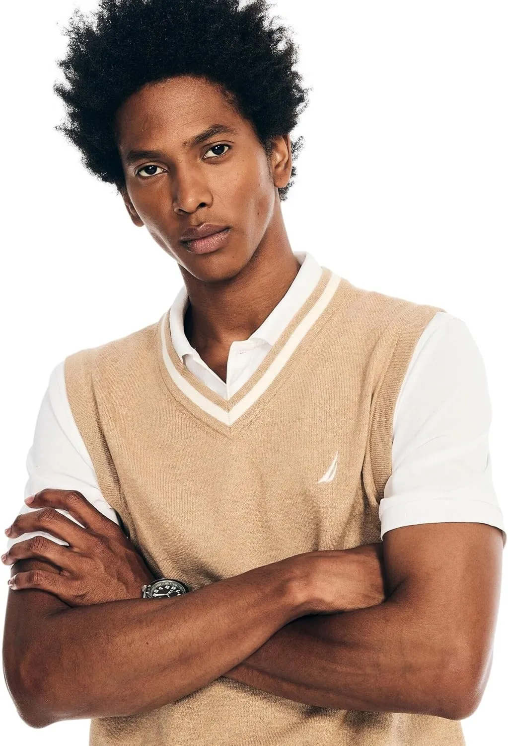 NAUTICA Men's NavTech Sweater Vest 2024 Collection