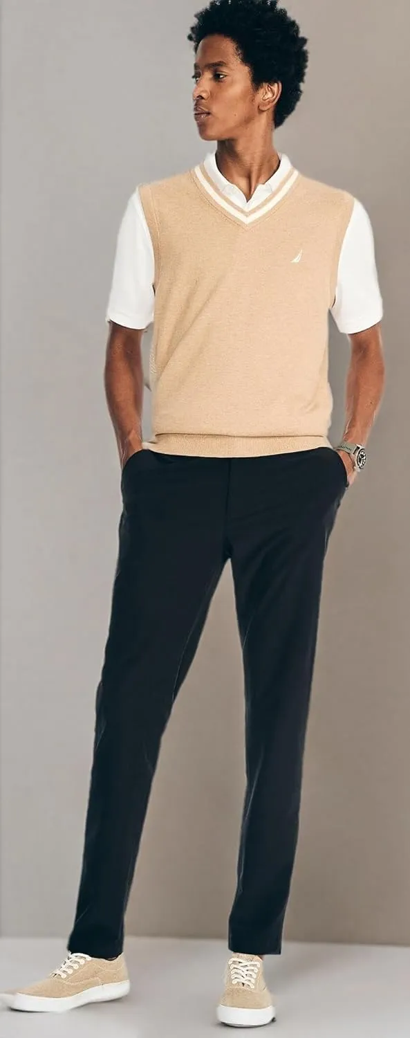 NAUTICA Men's NavTech Sweater Vest 2024 Collection