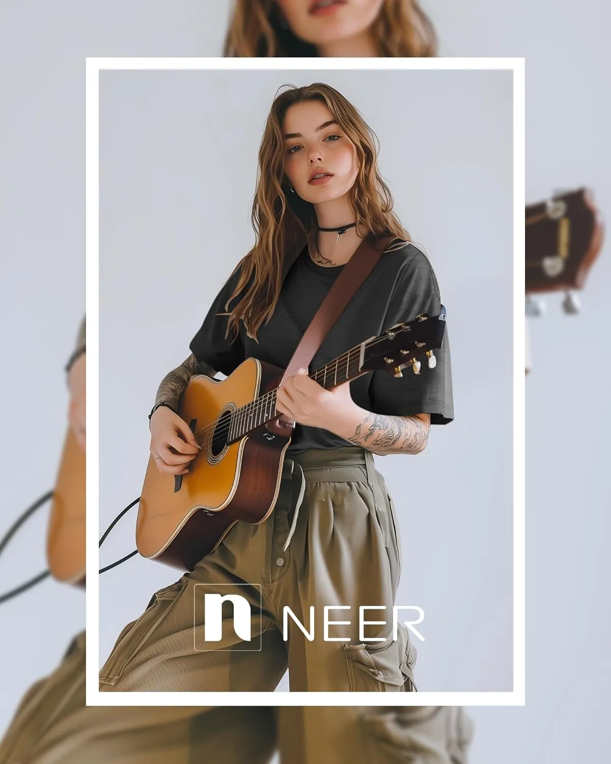 Neer 4 Pack Women's Half Sleeve Top Elbow Length T Shirt Women Round Neck Basic Cotton Tee Summer Casual Blouses
