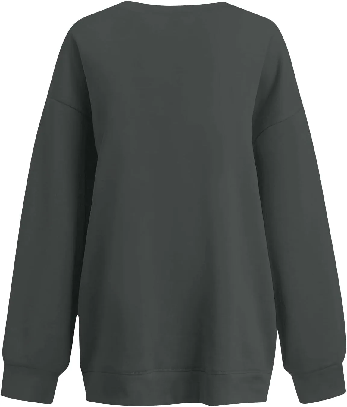 Oversized Sweatshirt for Women Y2K Crewneck Pullover Hoodie Lightweight Sweaters Fall Fashion for Women 2024