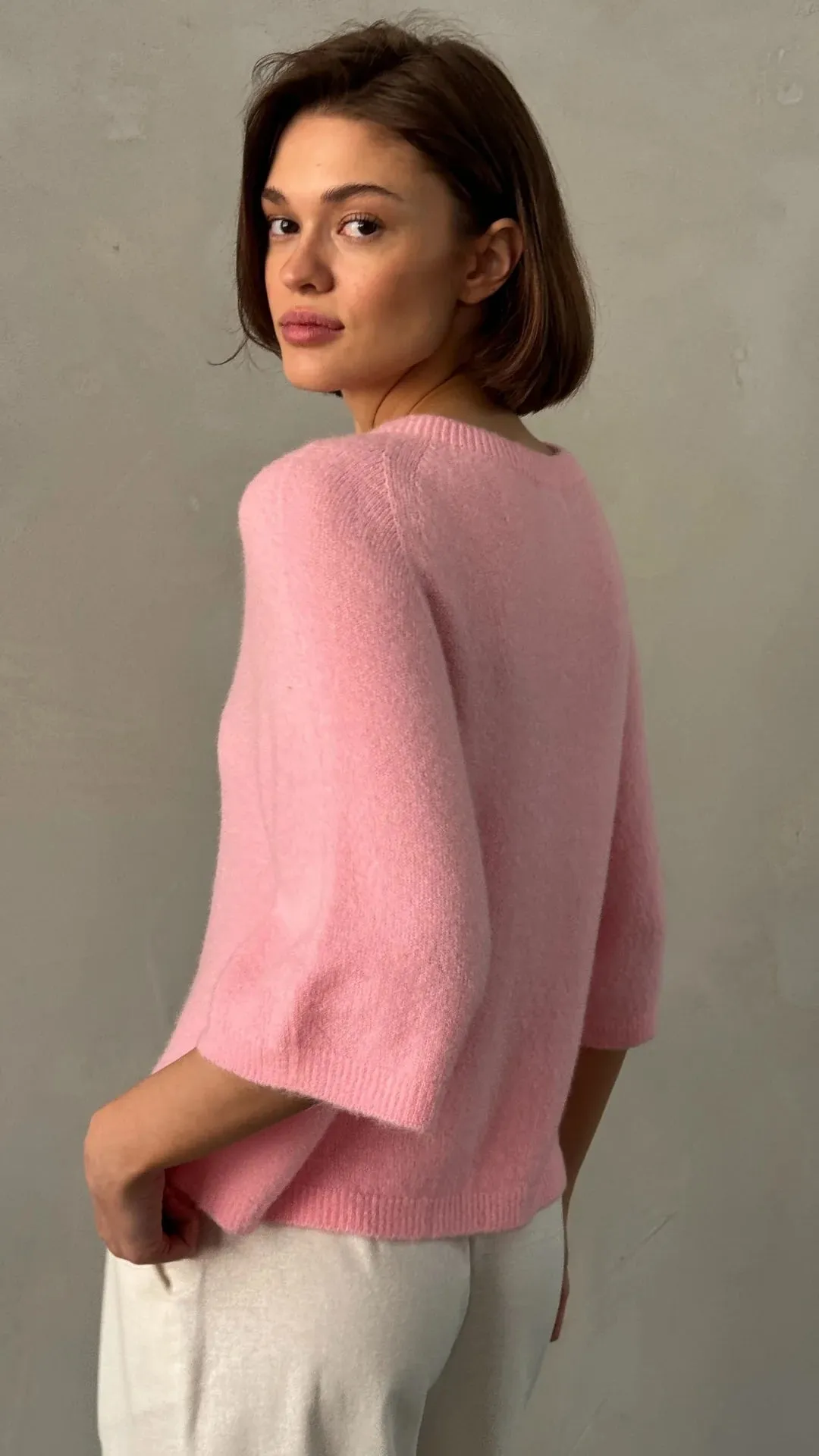 Piper Sweater | Flamingo