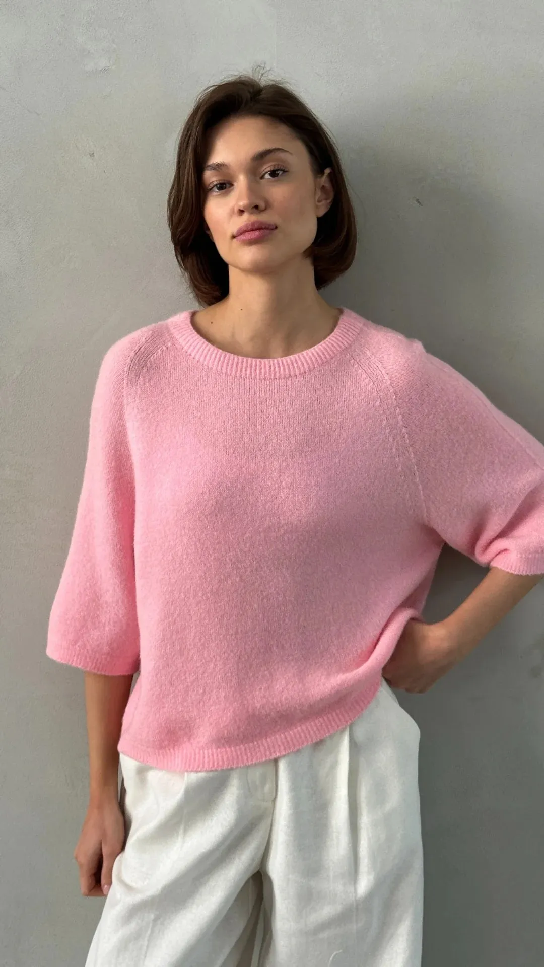 Piper Sweater | Flamingo