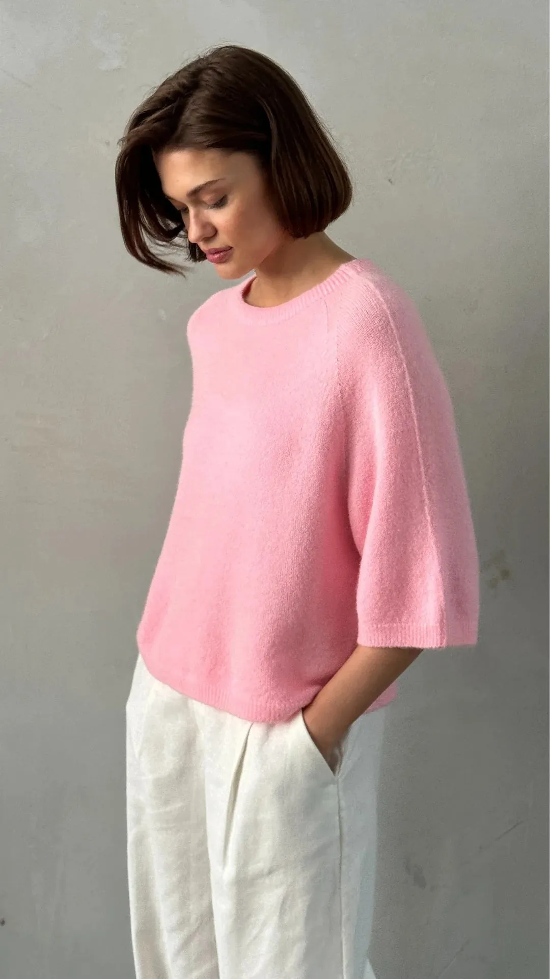 Piper Sweater | Flamingo