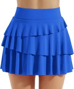 Pleated Tennis Skirt for Women High Waisted Lightweight Athletic Golf Skort Skirts Plus Size Tennis Casual Skirt