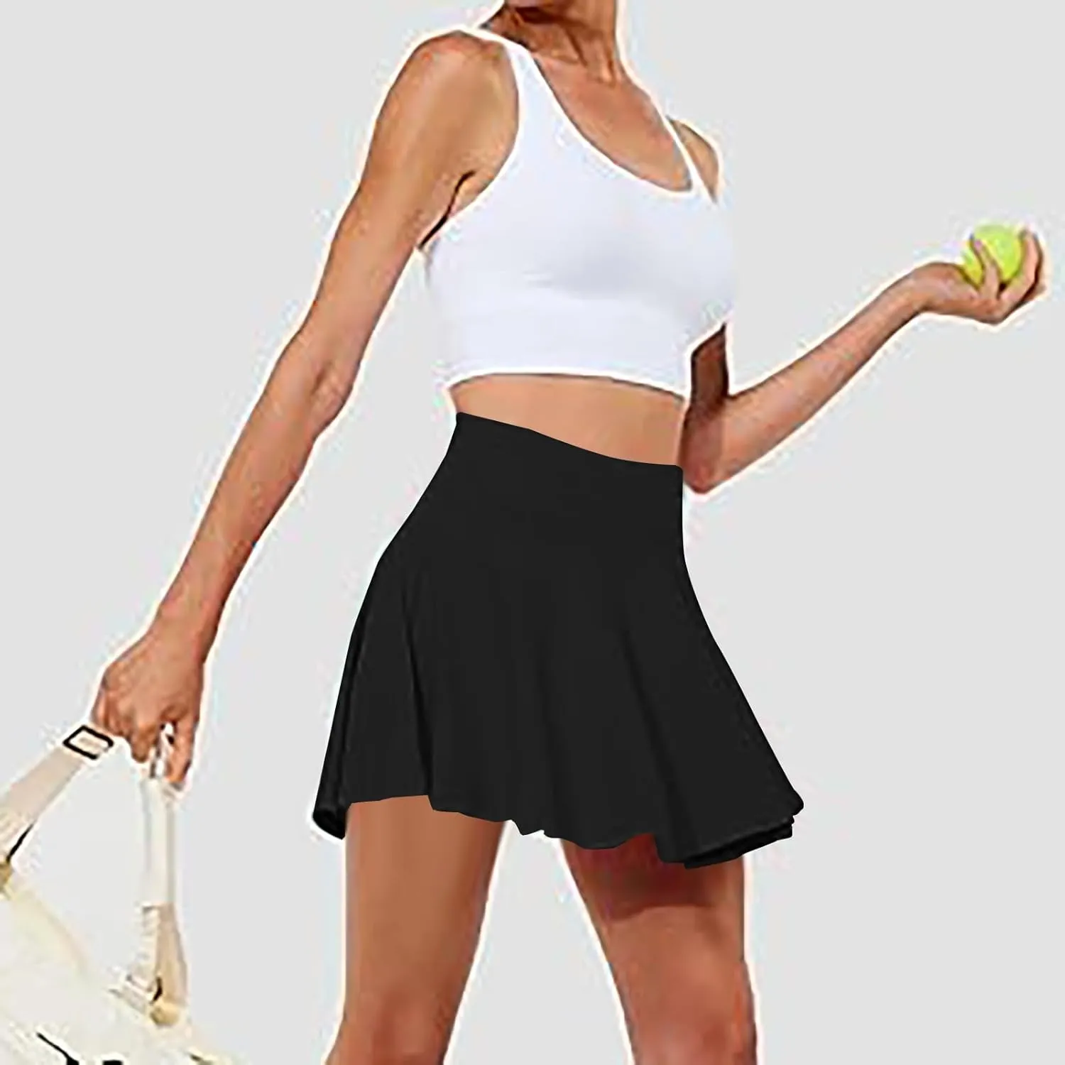 Pleated Tennis Skirts for Women High Waisted Golf Skirts Lightweight Athletic Skorts Teen Girls Summer Workout Yoga