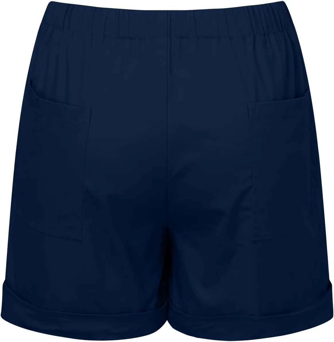 Plus Size Shorts for Women High Waisted Drawstring Cotton Lounge Shorts Pull On Short Casual Pants Summer Outfits