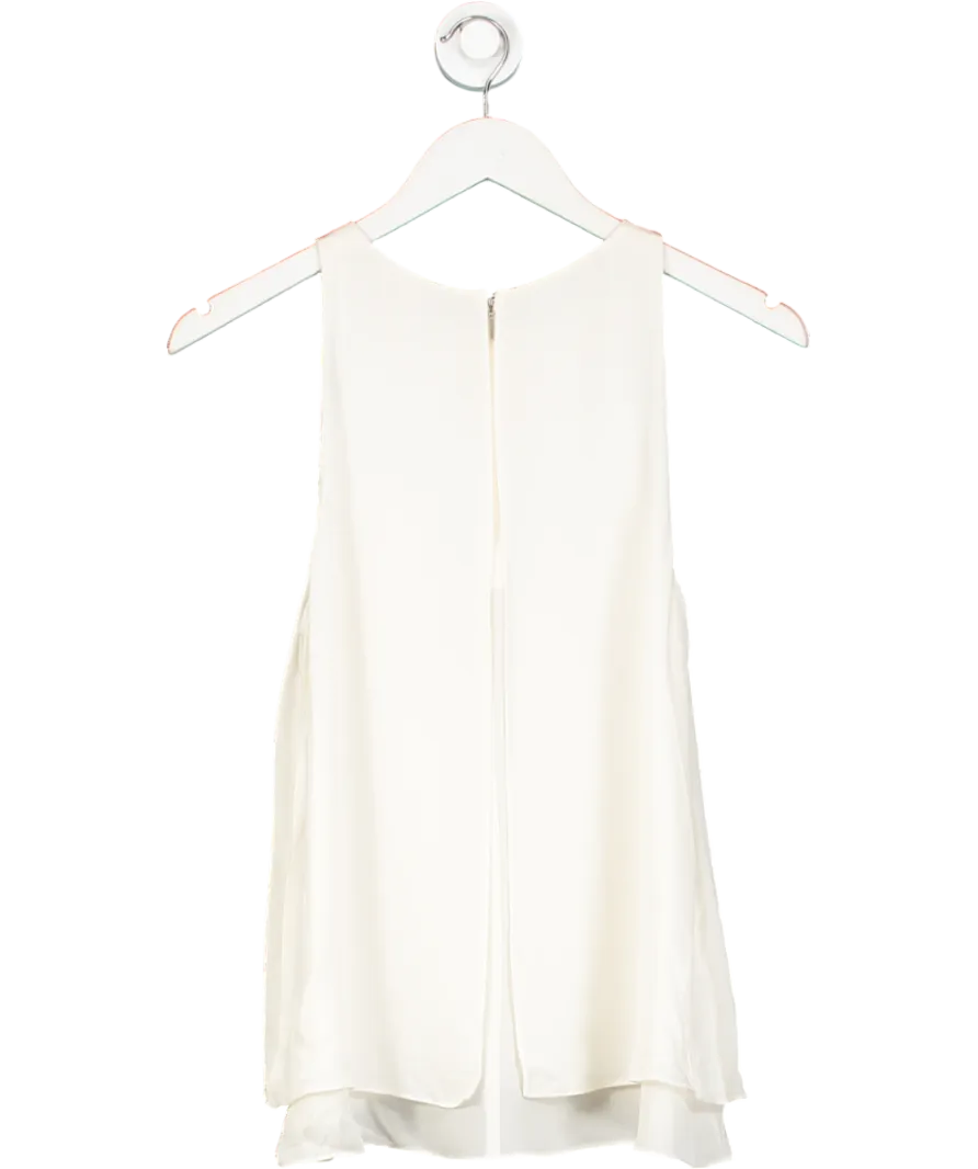 Rebecca Taylor Cream Double Layer Top UK M