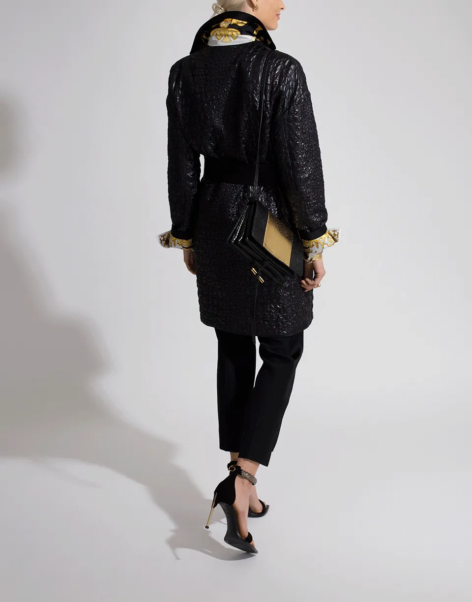 Reversible Belted Coat