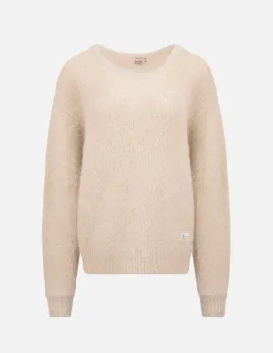 Seagull Badge Alpaca Sweater