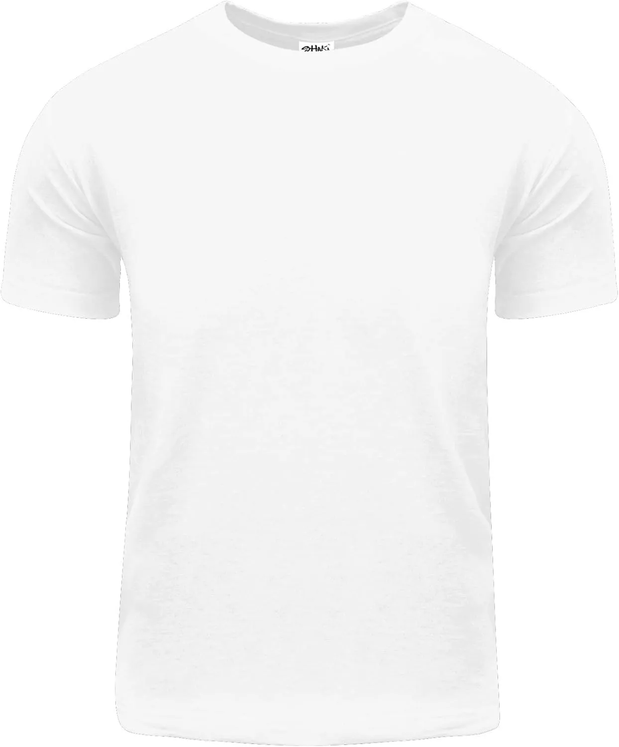 Shaka Wear Men's Cotton T-Shirt  Basic Short Sleeve Crew Neck Tee Top Tshirts Active 5.8 Ounce Regular Big Size S~5XL