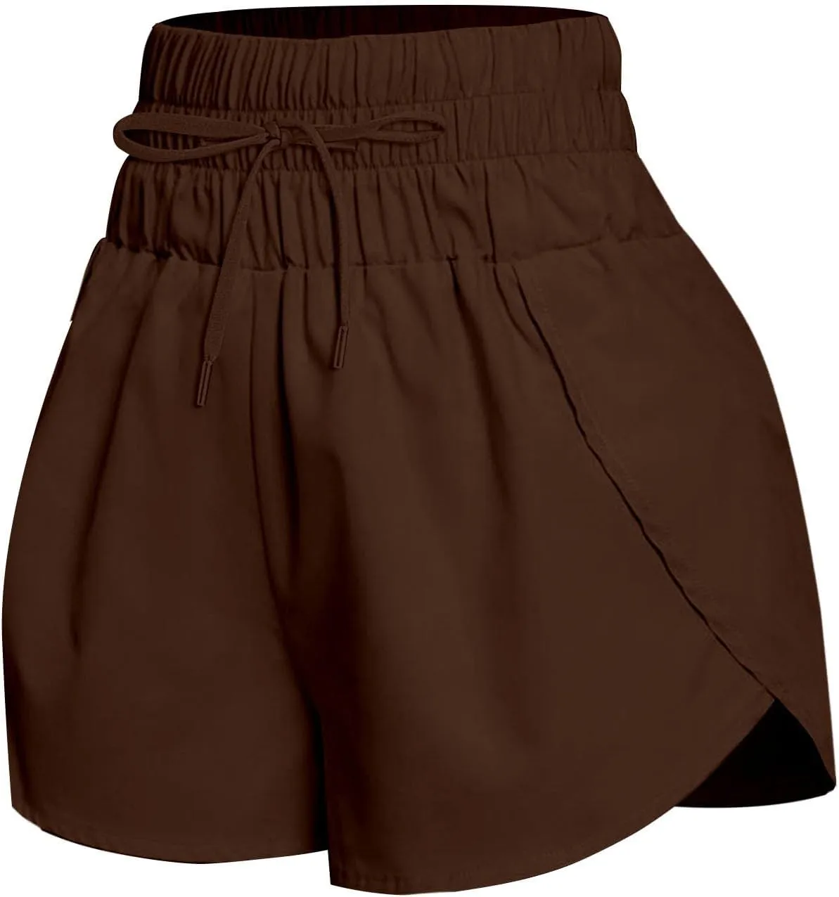 Shorts for Women Summer Casual Wide Leg Loose High Waist Elastic Dressy Beach Shorts 2025 Outfits Comfy Clothes