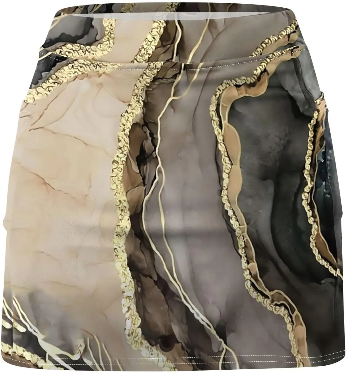 Skirts for Women Lightweight Joggers Athletic Workout Skorts Printed Sports Pants Tummy Control Athletic Shorts