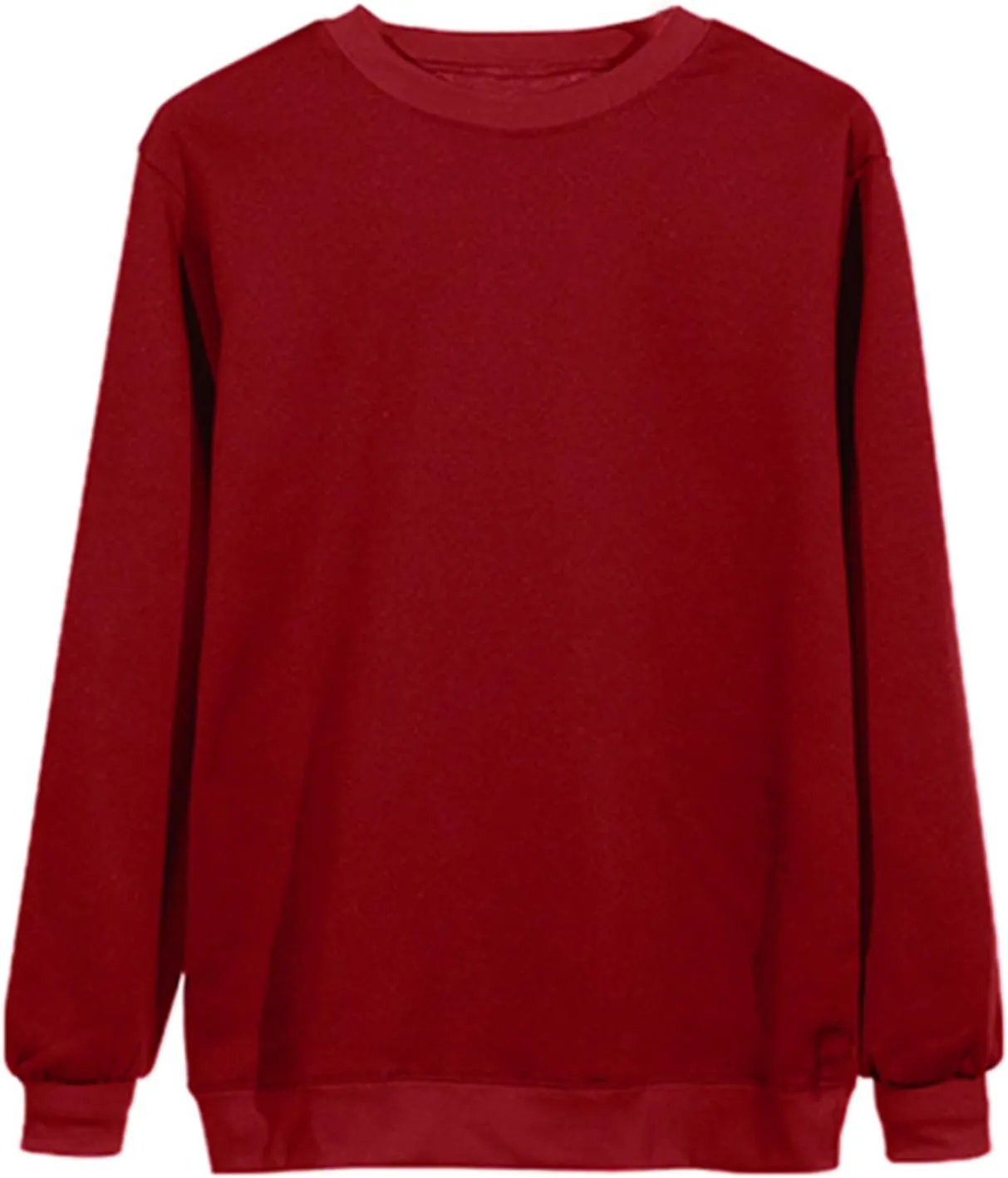 Sweatshirt for Women Fall Fashion Long Sleeve Pullover Crewneck Shirt Tops Teen Girl Casual Oversized Workout Sweater