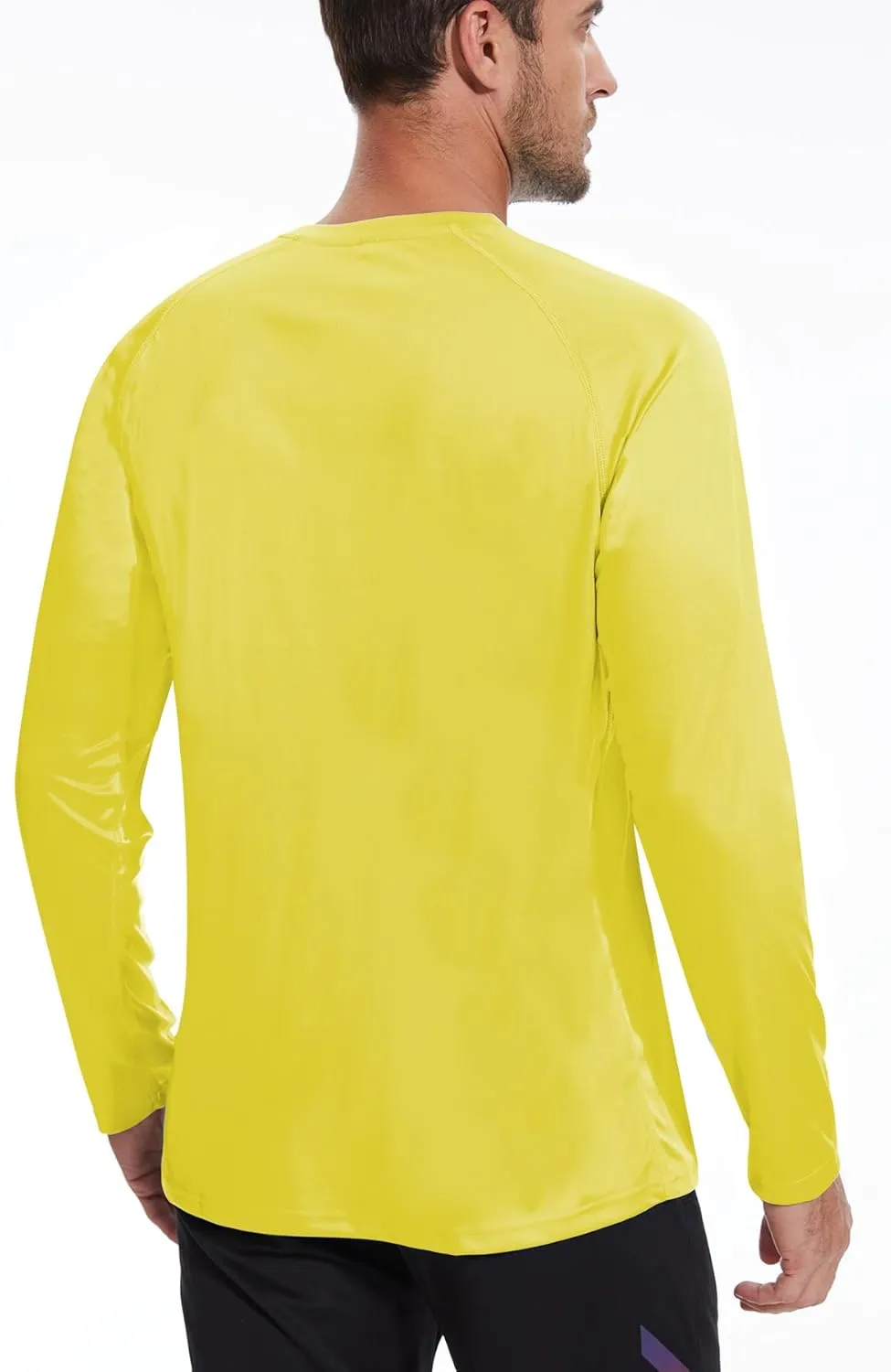 SWEET POISON Men's UPF 50  Sun Shirts Long Sleeve UV Protection Lightweight Dry Fit T-Shirt for Athletic Outdoor Tee