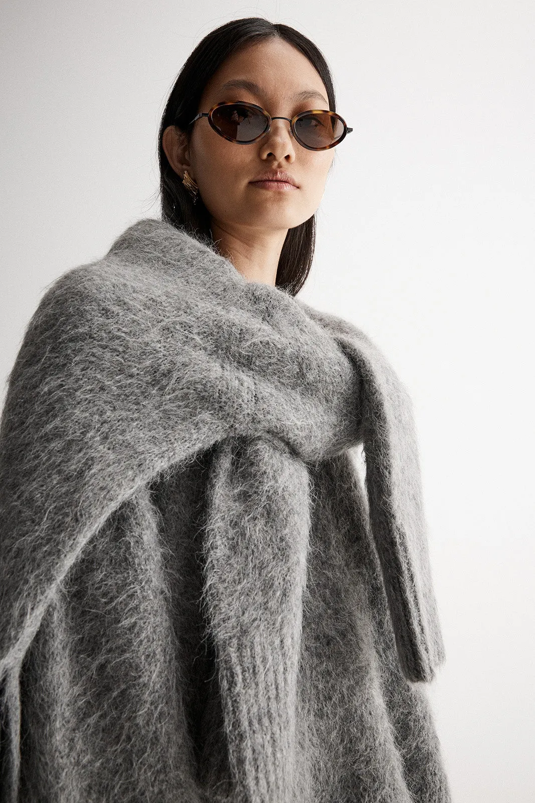 Tallulah Knit  Grey Marle