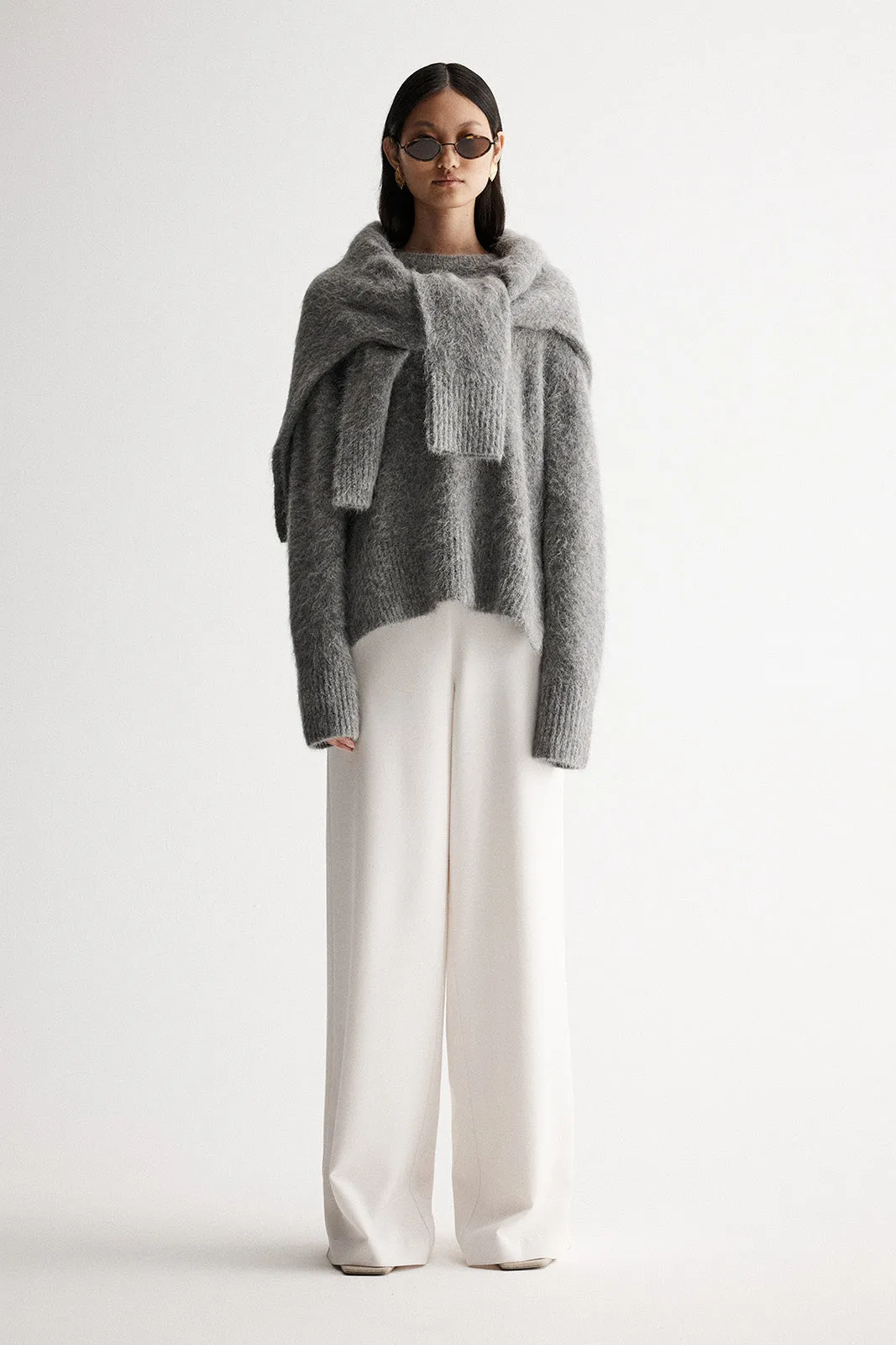 Tallulah Knit  Grey Marle