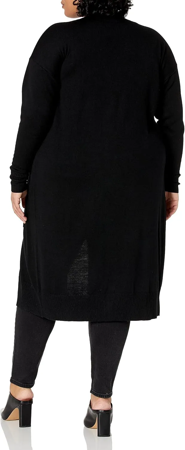 The Drop Women's Daisy Long Cardigan Sweater