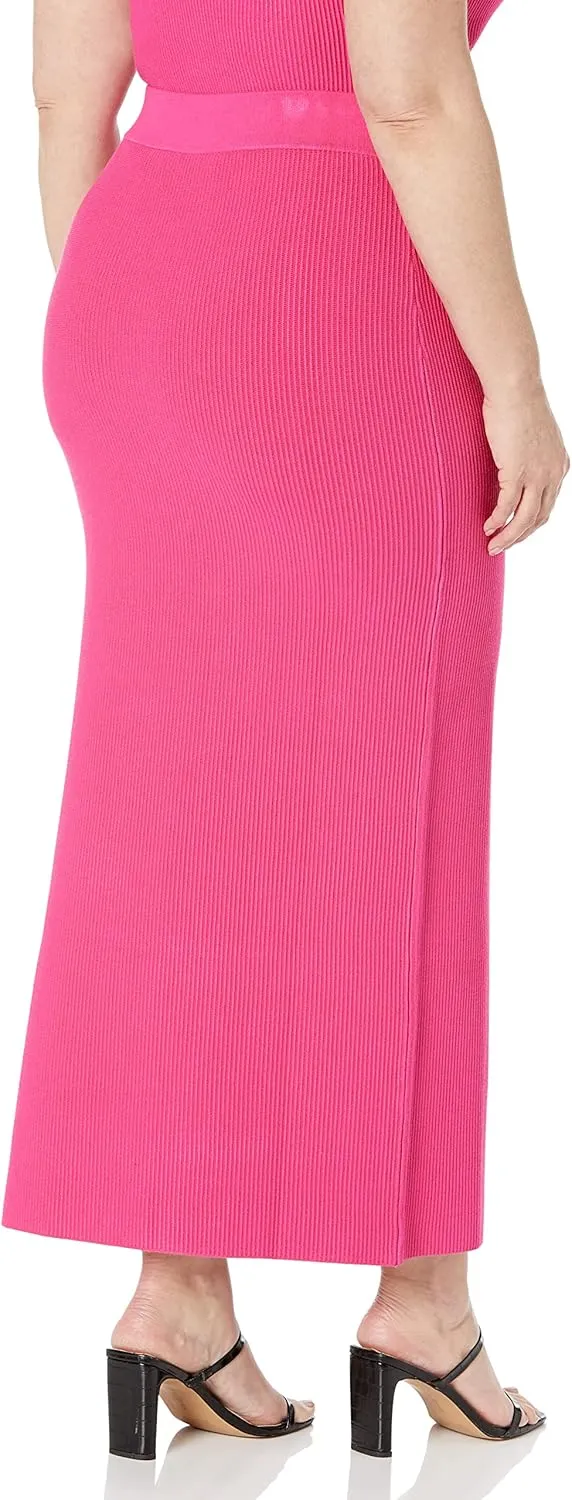 The Drop Women's Tyler Ribbed Sweater Skirt