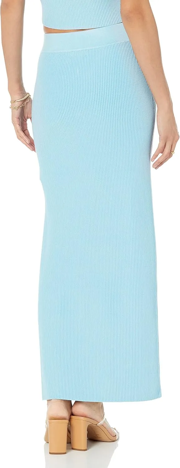 The Drop Women's Tyler Ribbed Sweater Skirt