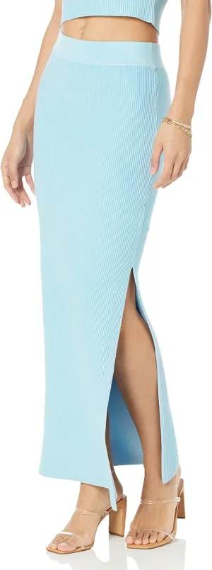 The Drop Women's Tyler Ribbed Sweater Skirt