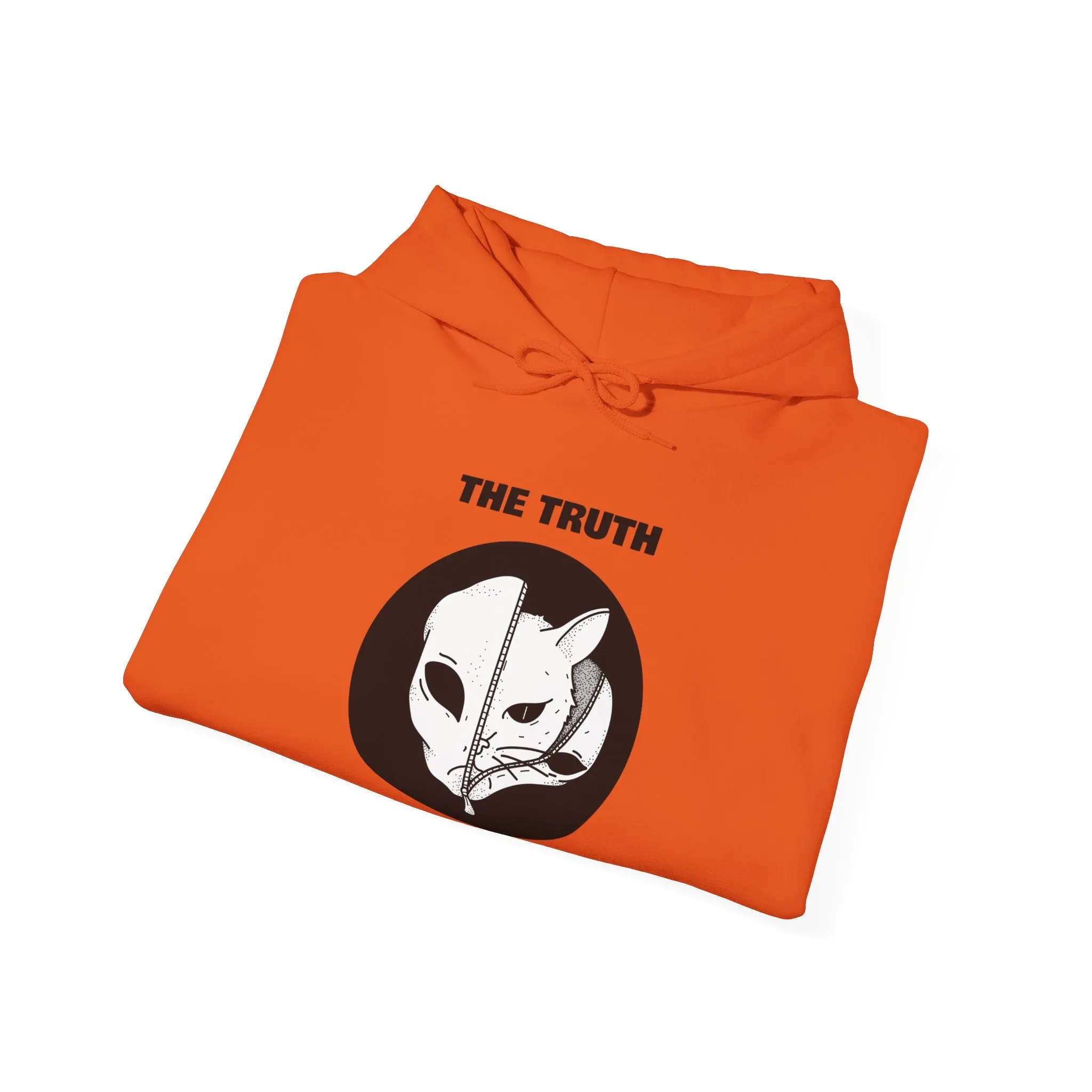 The Truth Is Out There Alien And Cat Sci-Fi Hoodie