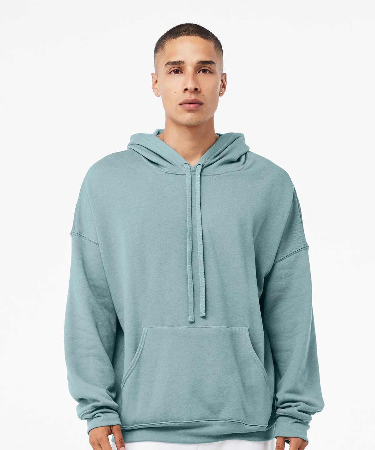 Unisex sponge fleece pullover DTM hoodie | Brick