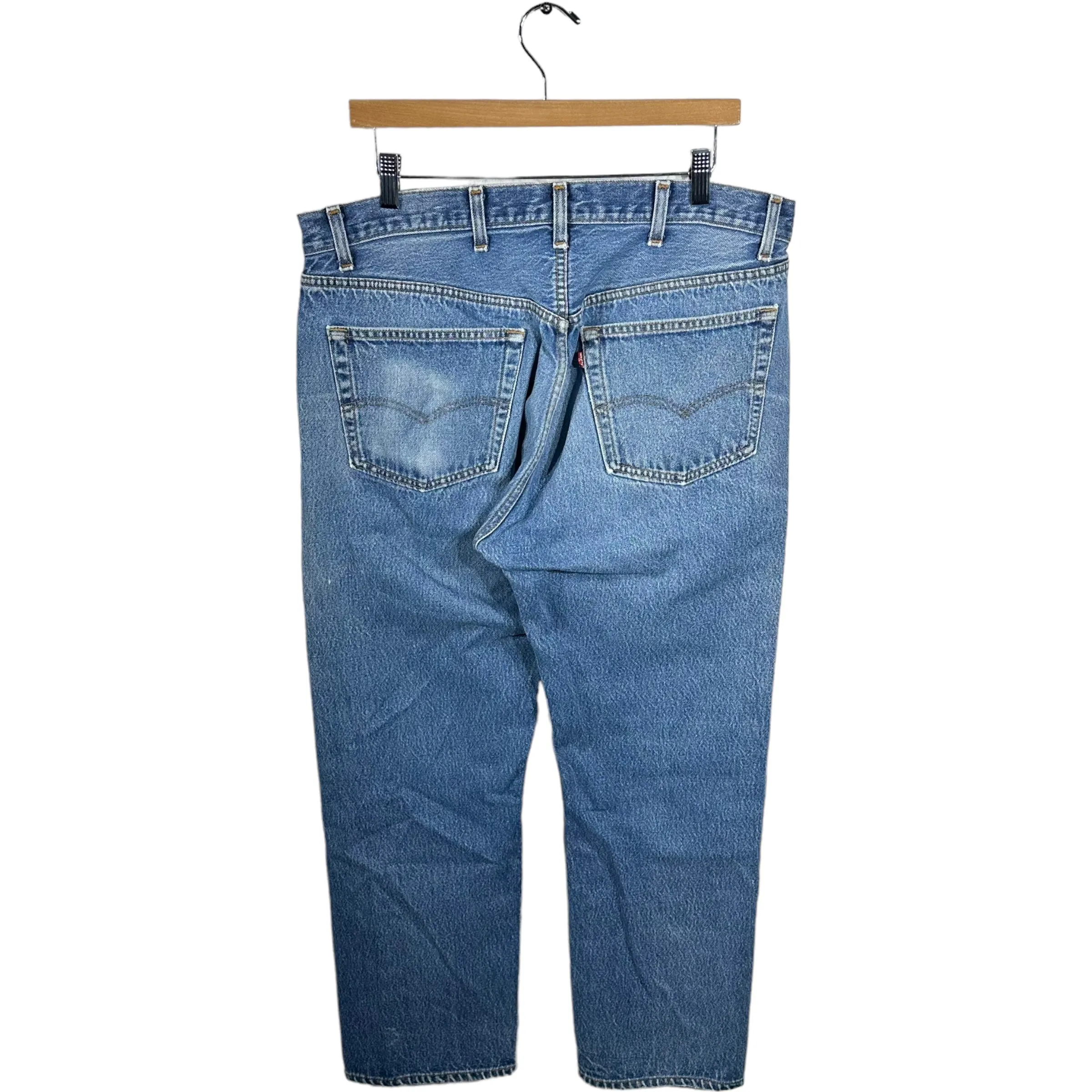Vintage Levis Button Fly Straight Leg Denim Jeans
