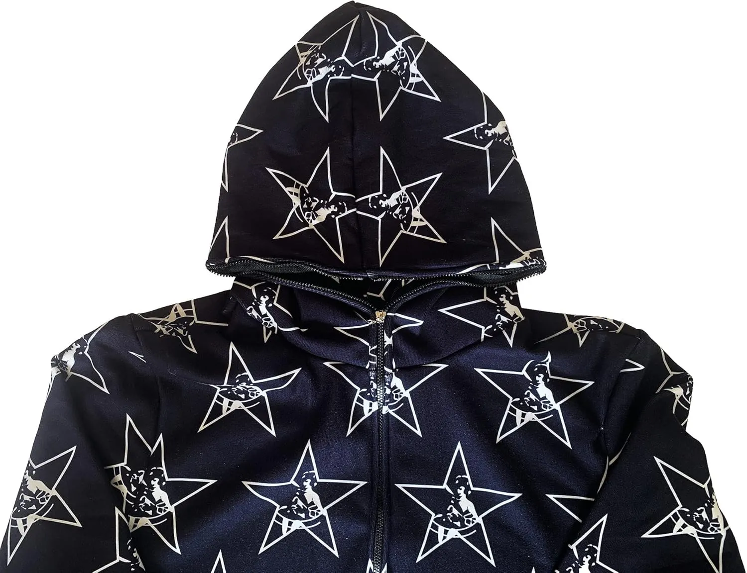 Women y2k Skull Print Streetwear Hoodies Skeleton Harajuku Vintage Goth Emo Egirl Anime Spider Hoodie Zip Up Jaket