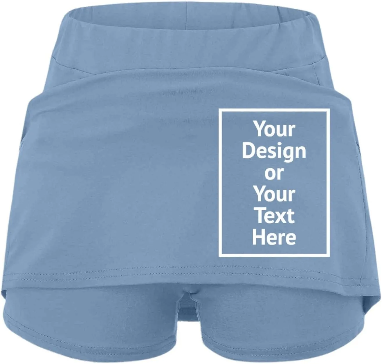 Women's High Waisted Athletic Skorts Tummy Control with Pockets Tennis Skirts Workout Casual Breathable Outdoor Short