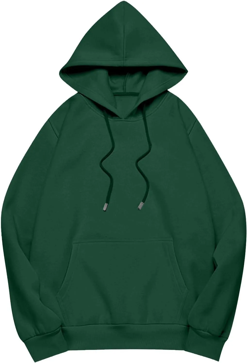 Womens Oversized Hoodies Casual Long Sleeve Sweatshirts Pullover Lightweight Soild Color Drawstring Sweatshirt Tops