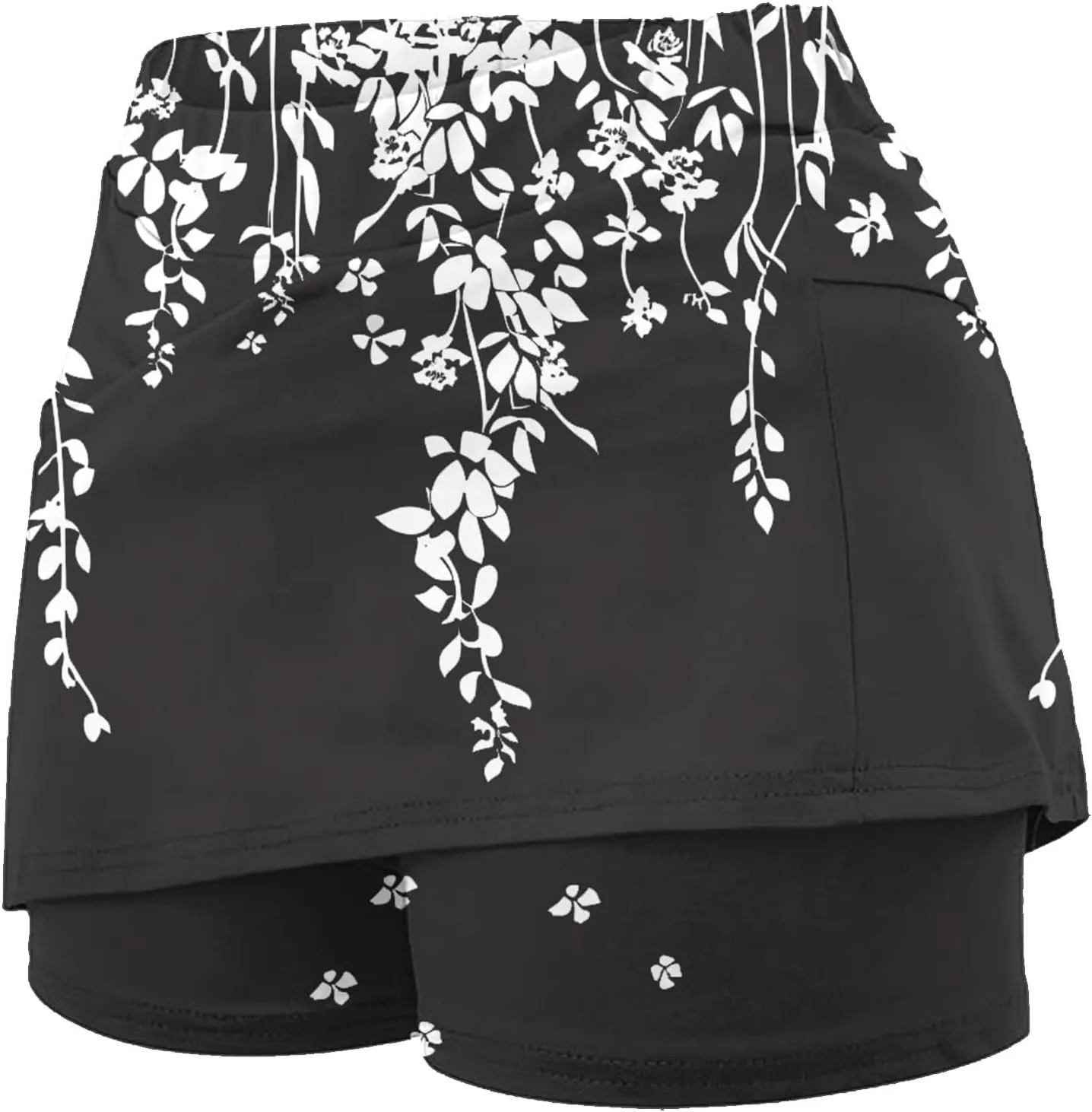 Womens Tennis Skort High Waisted Workout Athletic Skorts with Shorts Plus Size Running Casual Pickle Ball Mini Skirts