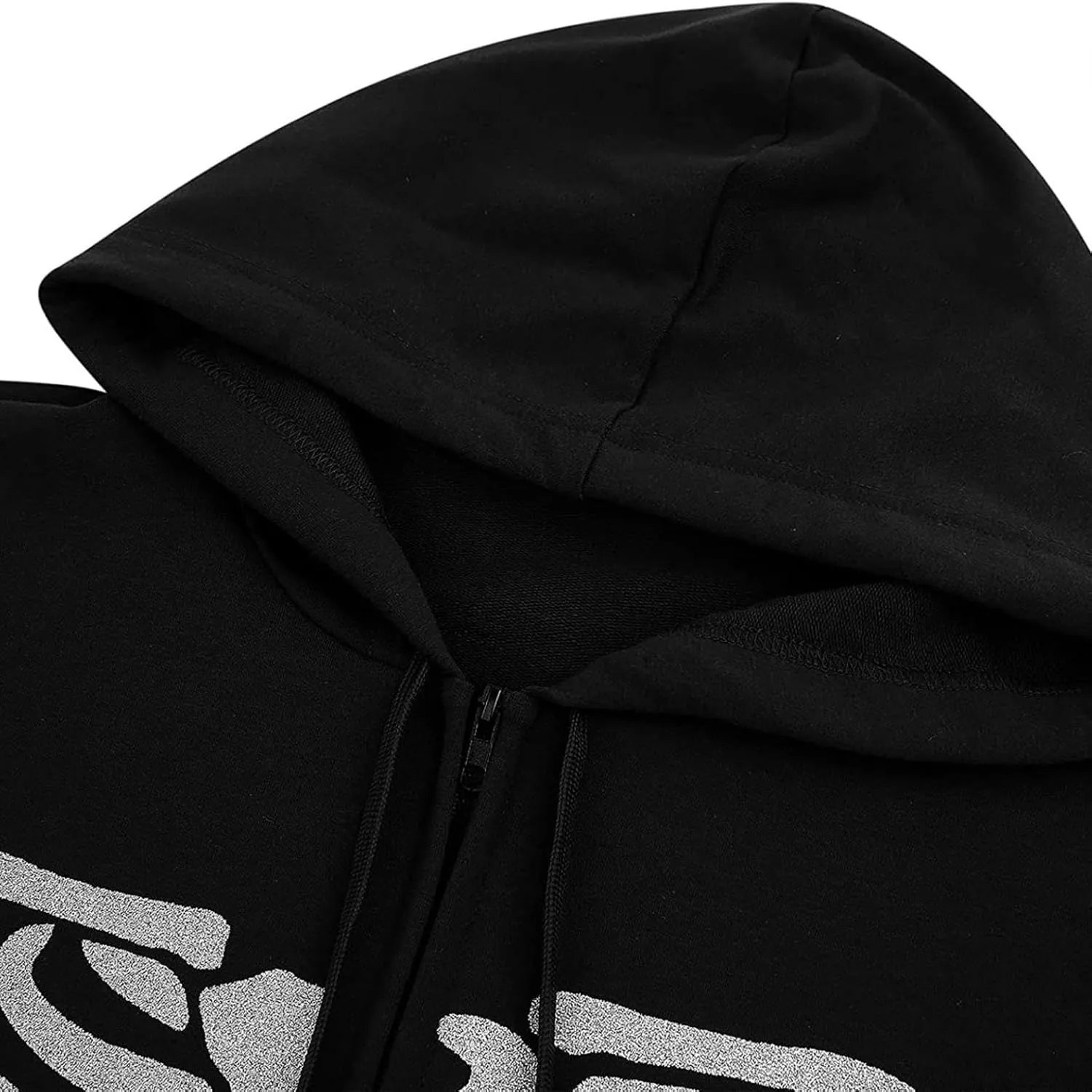 Y2K Hoodies for Women Full Zip Up Print Graphic Oversized Pockets Hooded Jacket 90s Long Sleeve Sweatshirt Coat Streetwear