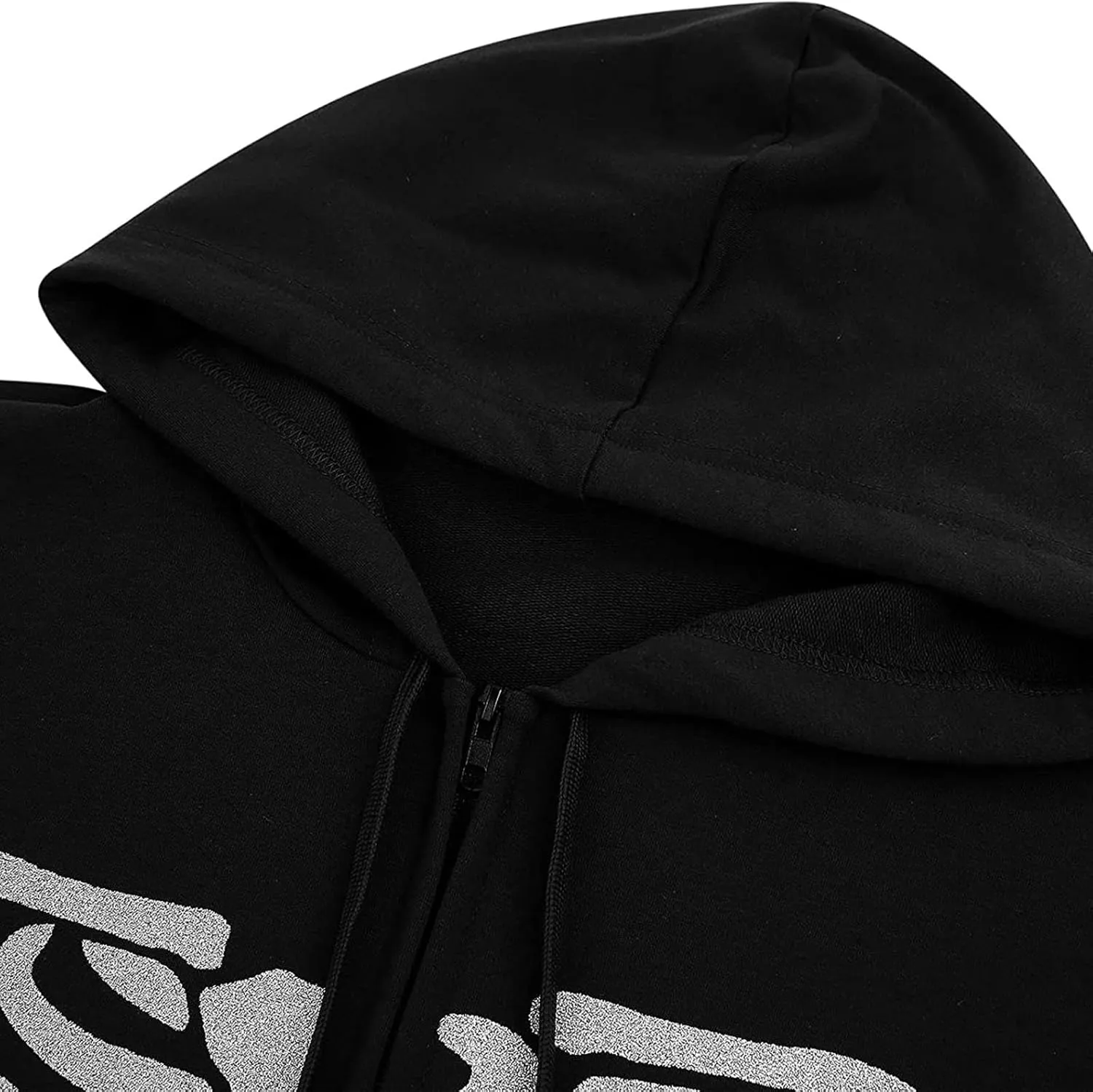 Y2K Hoodies for Women Full Zip Up Print Graphic Oversized Pockets Hooded Jacket 90s Long Sleeve Sweatshirt Coat Streetwear