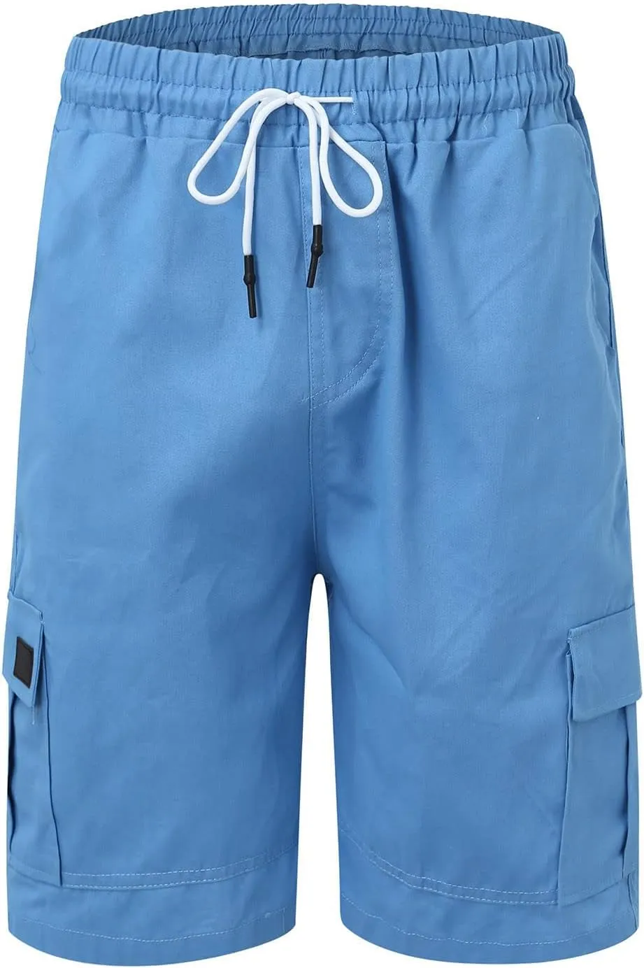 Ymosrh Men's Shorts Summer Casual Outdoors Patchwork Pockets Overalls Sport Tooling Shorts Pants for Men, S-5XL