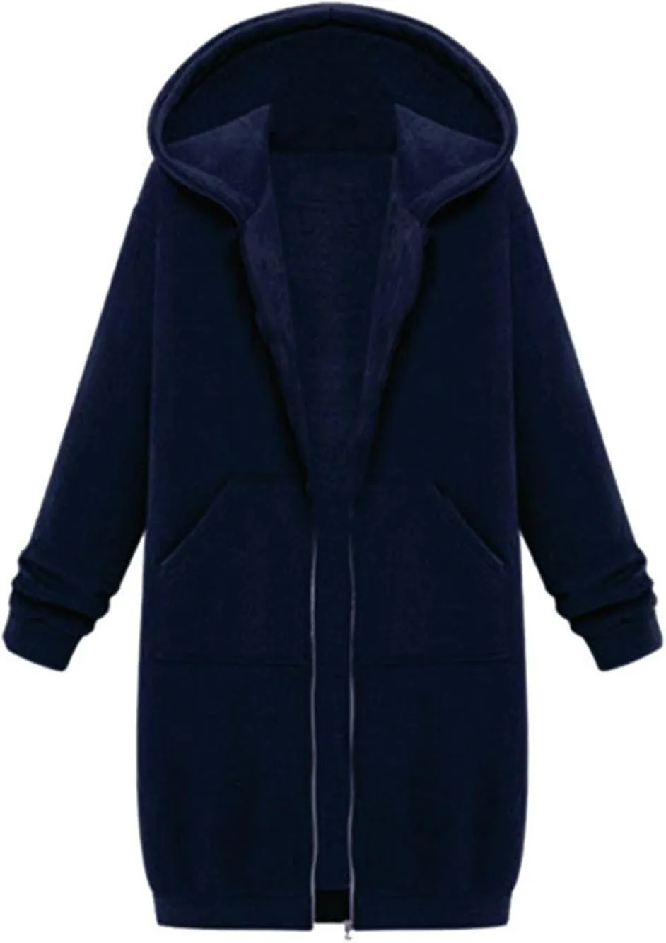 Zip Up Hoodies for Women 2024 Plus Size Long Sleeve Sweatshirts Casual Loose Jackets Coat Fall Clothes with Pockets