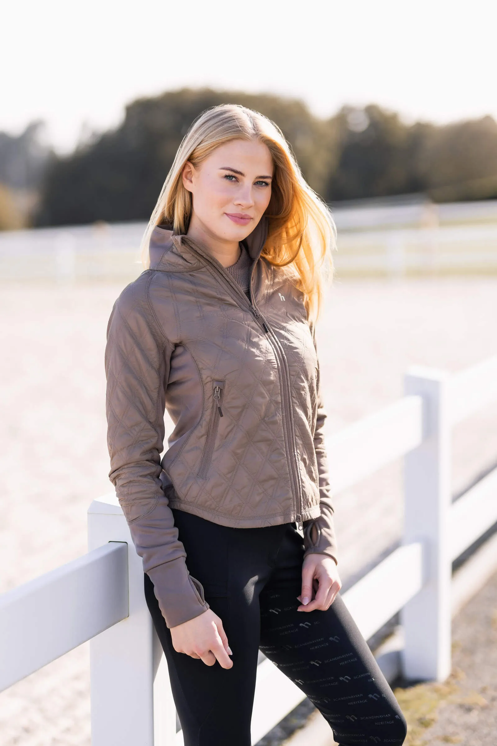 Zoe Lightweight Jacket - Caribou